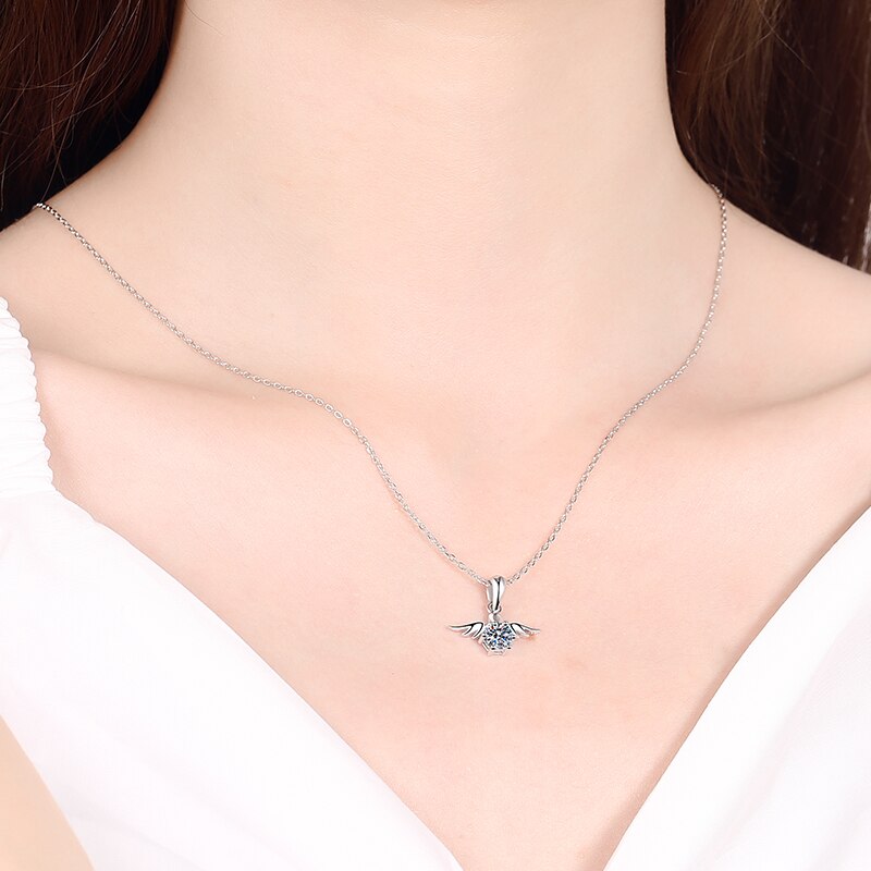 Angel Wing Pendant Necklace