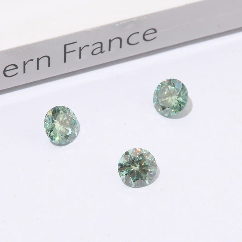 Coloured Loose Moissanite Stones 0.5-3ct