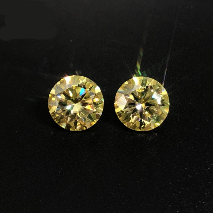 Coloured Loose Moissanite Stones 0.5-3ct