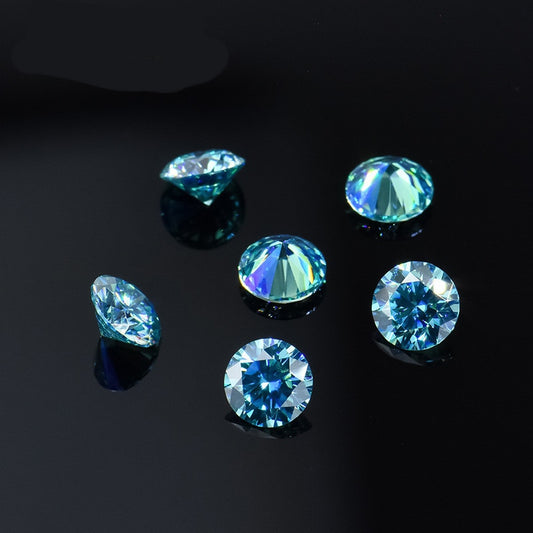 Coloured Loose Moissanite Stones 0.5-3ct