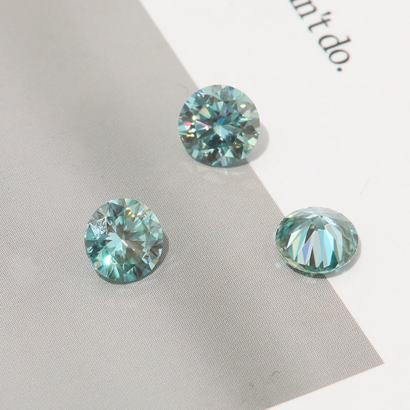 Coloured Loose Moissanite Stones 0.5-3ct