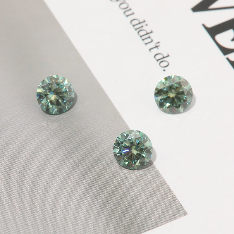 Coloured Loose Moissanite Stones 0.5-3ct